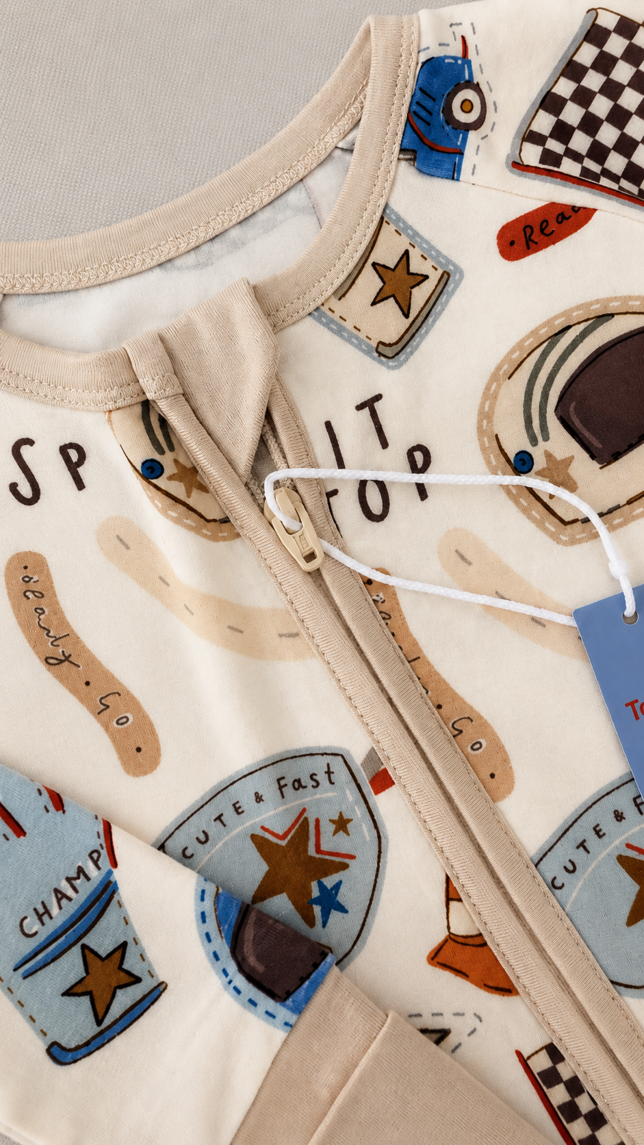 Racing Adventure Baby Romper