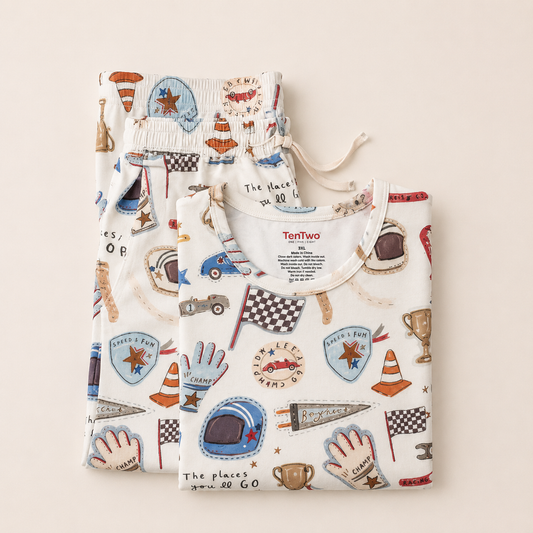 Racing Adventure boys Pajama Set