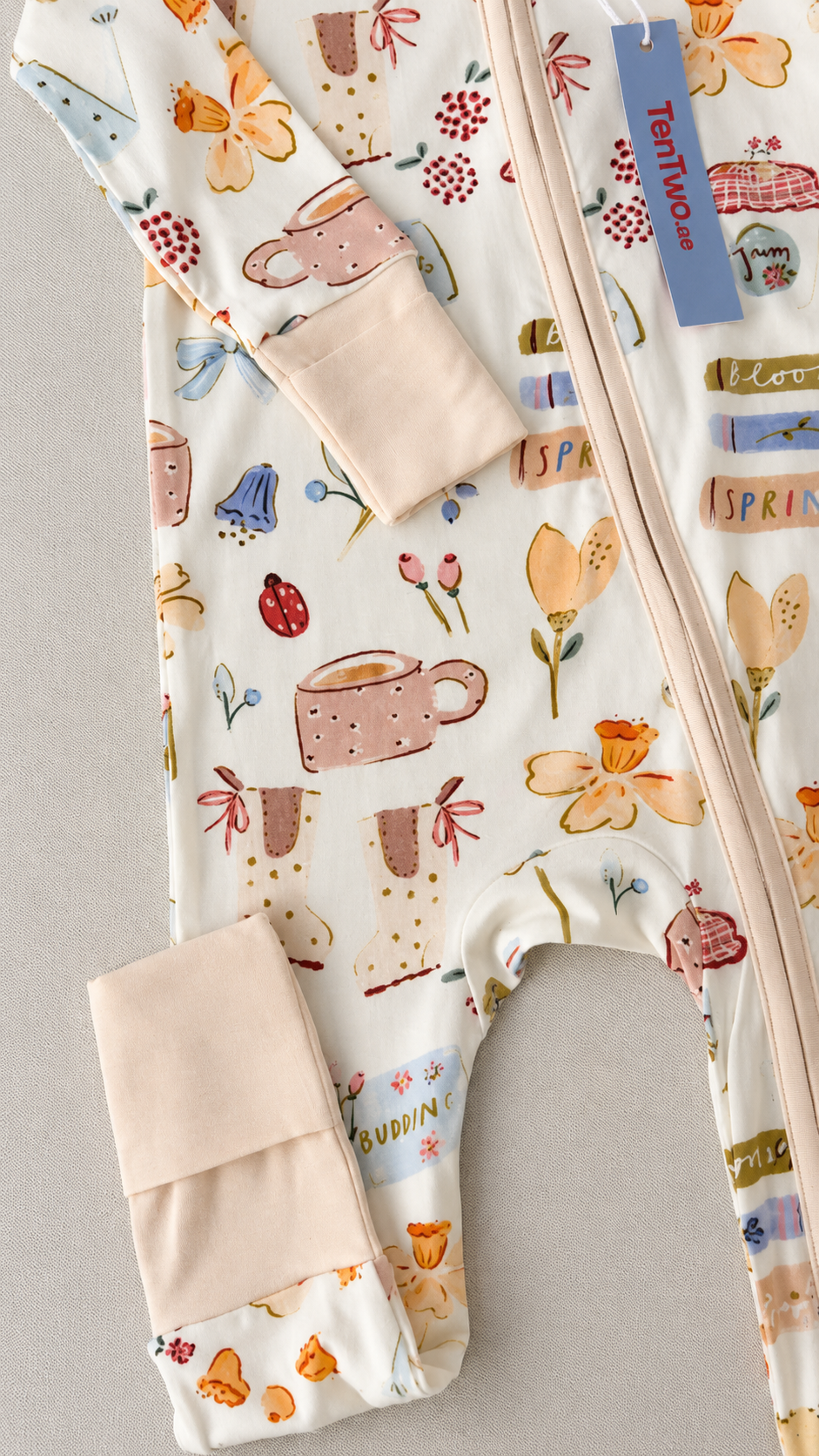 Garden Tea Baby Romper