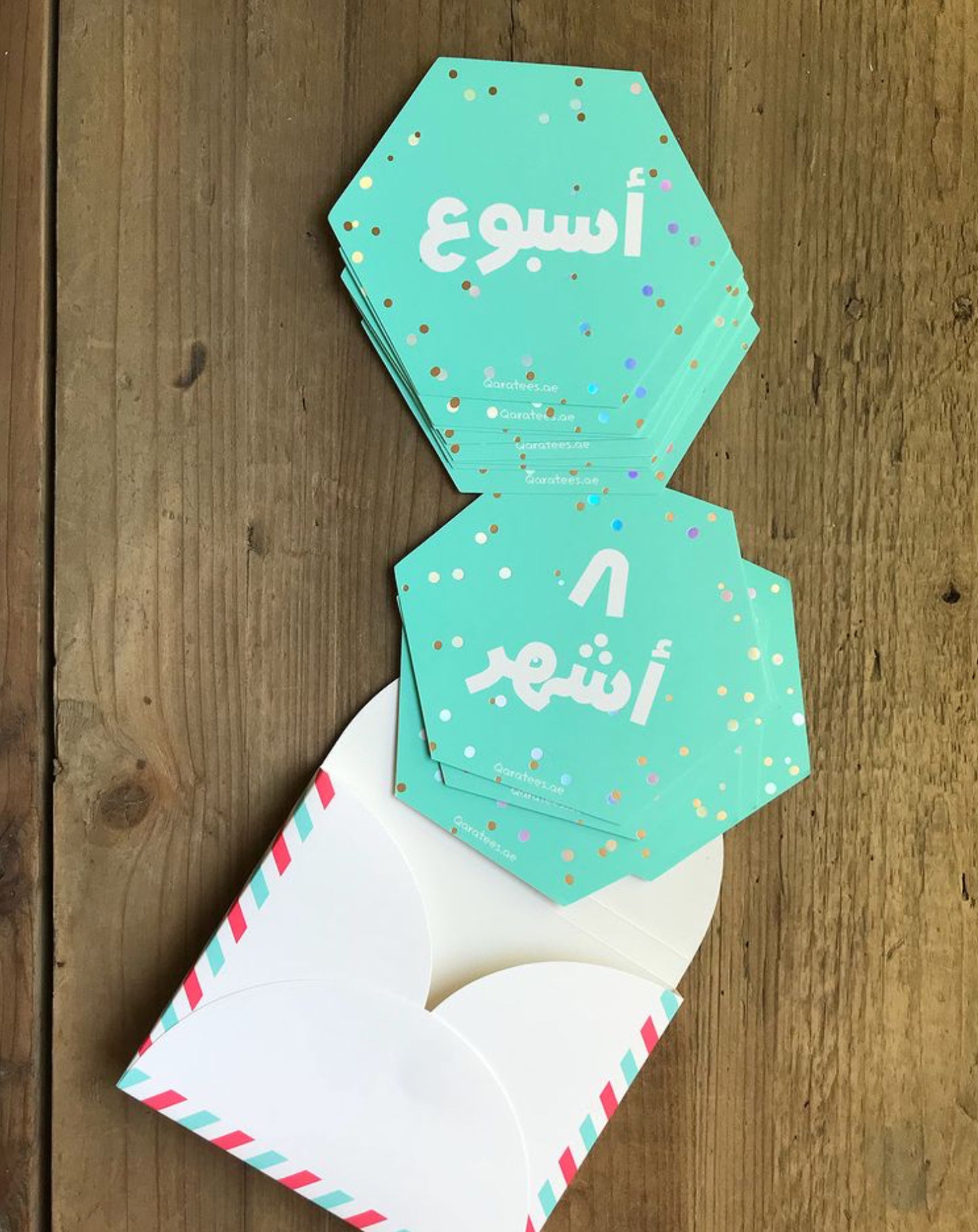 Baby milestone cards